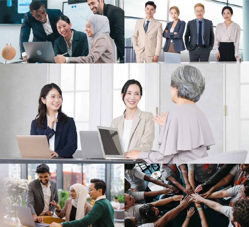 Hands holding fresh vegetables
